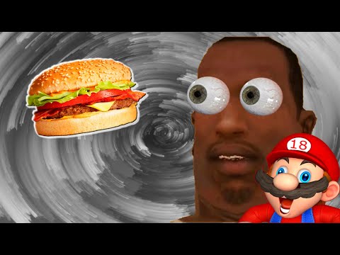 CJ AND THE HAMBURGUESAS - Gta San Andreas Talking