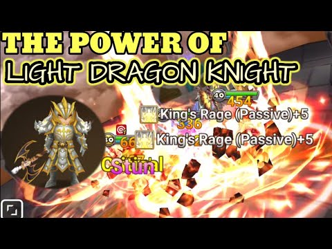 The Power Of LIGHT DRAGON KNIGHT JAGER IN SUMMONERS WAR I OP JAGER LIGHT DRAGON KNIGHT SUMMONERS WAR