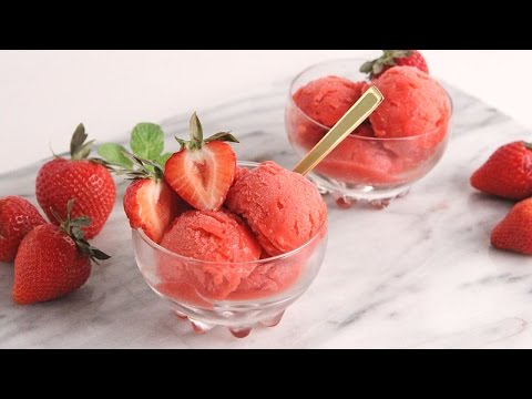 How to Make Strawberry Sorbet | Episode 1067