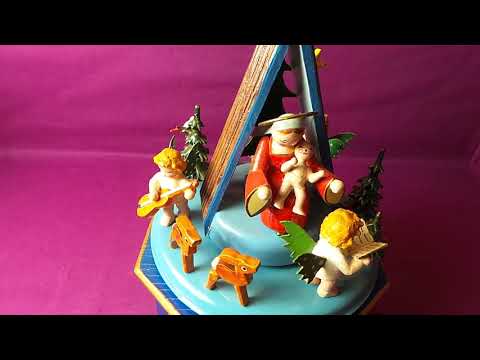 Steinbach uralte Spieluhr Nr.141 - seltenes Sammlerstück aus dem Erzgebirge