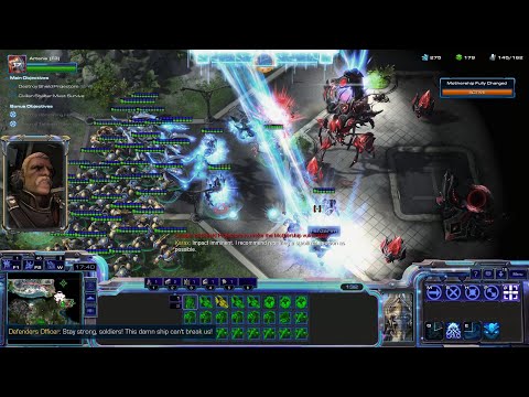 StarCraft 2 Protoss Covert Ops Campaign Mission 4 - Trouble in Paradise