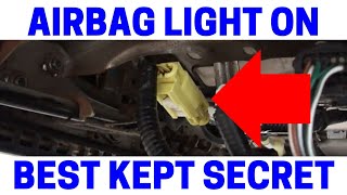 Airbag Light On - Easy Fix!