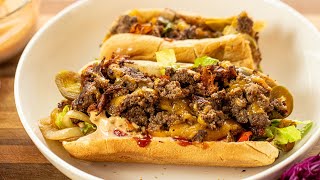 NY Chopped Cheese Sandwich: Homemade and ready in 15 minutes!