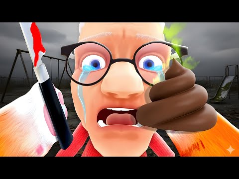 FEEDING GRANNY CAT POO 💩- I Am Cat VR