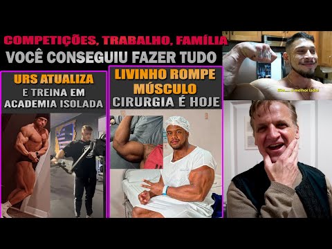 Aceto avalia Ramon e admite: Ramon superou tudo + Urs mostra shape + Livinho sofre grave lesão