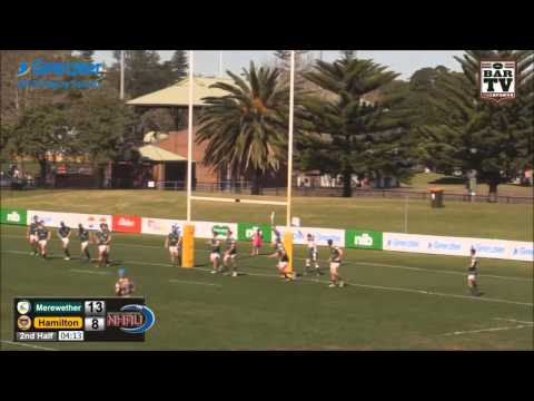 2015 NHRU Qualifying Semi Final Colts Highlights - Merewether Carlton v Hamilton