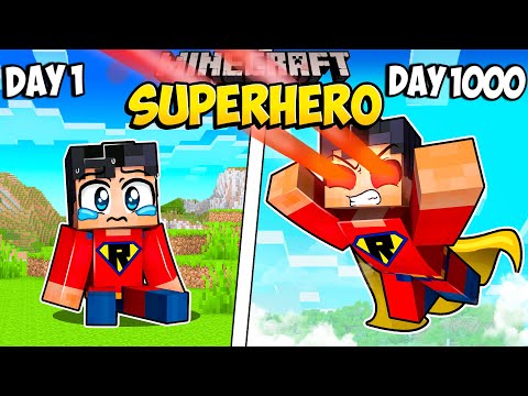 Ultimate HERO Survives 1000 Days! 😱