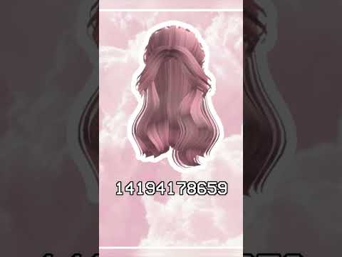 Pink Hair Codes 🎀💕 | Berry Avenue, Bloxburg,...