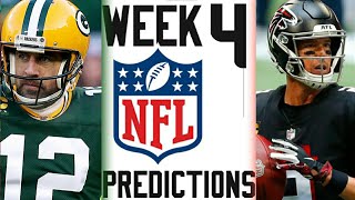 Week 4 NFL Predictions!