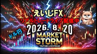 2026.8.20  FXライブ配信チャンネル　米国財務省は名目長期国債を増やす！