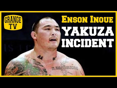 Enson Inoue, Yakuza Incident