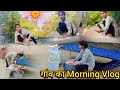 Had To Wash Wheat This Morning Itself Village Life Vlogs India Village Girl Deliy Vlog Video