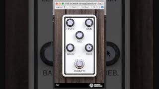 Video thumbnail for "GUNNER" - Overdrive Pedal Plug-in - Analog Obsession by Analog Obsession