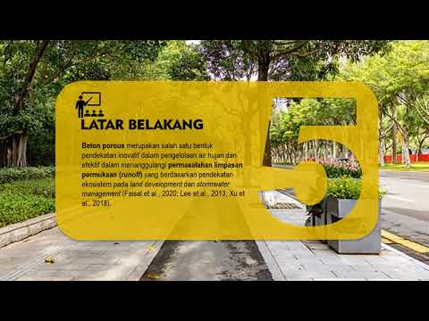 Hibah Purifikasi Air Untuk Kebutuhan Air Bersih Domestik Melalui Pengembangan Filter Beton Porous