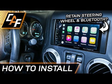 How to Install Aftermarket Radio (Jeep Wrangler 2011-2017)