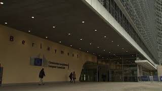 Exterior views of the European Commission