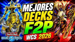 ESTOS DECKS te HARÁN TRIUNFAR en el WCS 2026 con MUY POCAS GEMAS | Yu-Gi-Oh! Duel Links