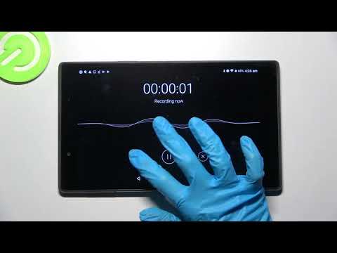 How to Record Sounds on LENOVO TAB 4 8?