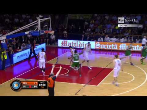 Basketinside.com-Play of the game G4 Reggio Emilia-Siena: la tripla di Haynes