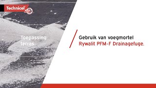 Rywalit® PFM-F drainagevoeg titaangrijs 938 15kg