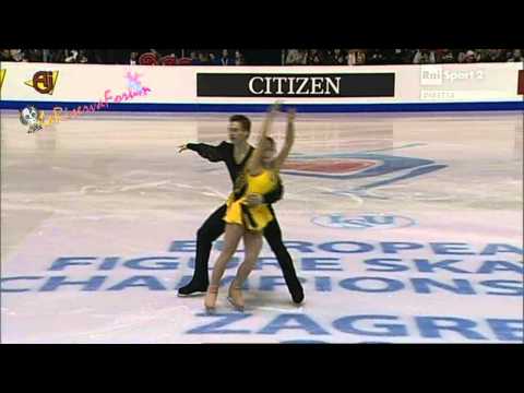 ISU ZAGREB 2013 -2/16- PAIRS FP - Magdalena KLATKA  Radoslaw CHRUSCINSKI - 24.01.2013