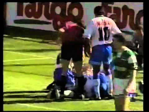 Gol y lesión del "El Turco" Asad ante Ferro