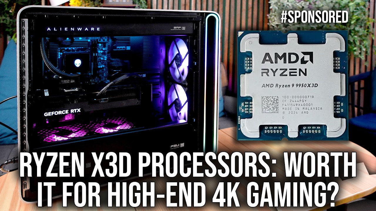 Ryzen 9000 X3D CPUs: Beyond The Benchmarks, Essential For 4K Gaming? [Sponsored]