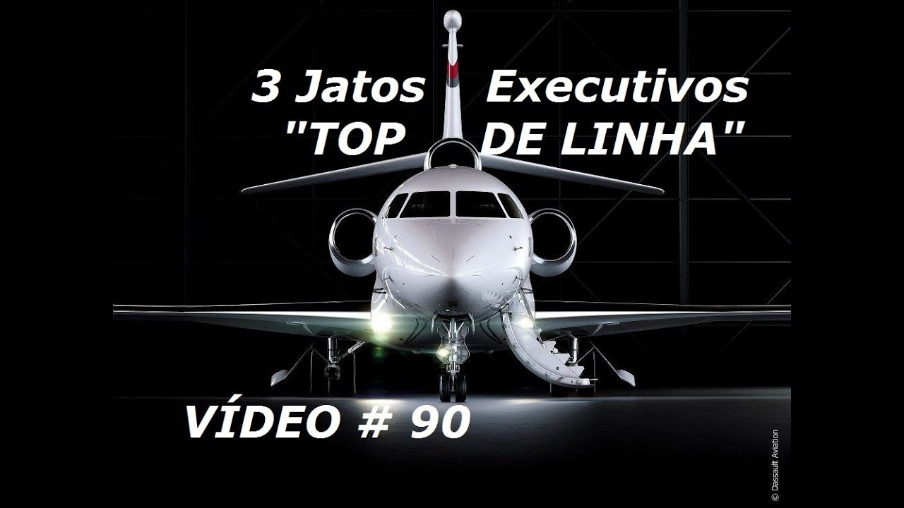 3 Aviões Executivos   TOP de linha - VÍDEO # 90