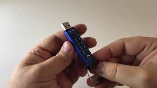 iStorage 4 GB datAshur Pro USB 3.0 256-bit Flash Drive (IS-FL-DA3-256-4) - відео 1