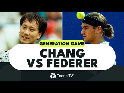 GENERATION GAME: Michael Chang vs Roger Federer | Monte-Carlo 2001 Round 1 Highlights