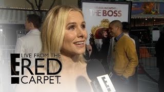 Kristen Bell Made Zucchini Cake for Daughter's B-Day?! | Live from the Red Carpet | E! News