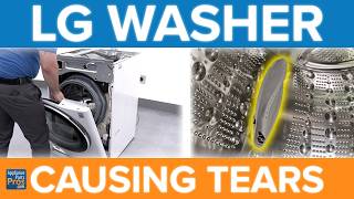 LG Front Load Washer Tearing Clothes? Check Spider & Baffle