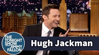 Hugh Jackman Shows Jimmy How to Really Eat Vegemite