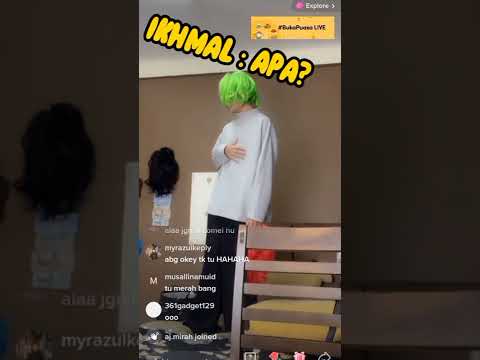 Ikhmal Nour Terkejut Moment Be Like (part 1)