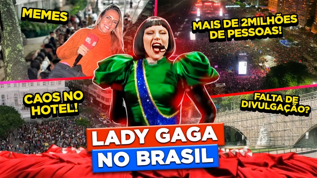 ANALISANDO TODO O CAOS DE LADY GAGA NO BRASIL | Diva Depressão