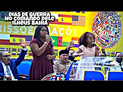 DIAS DE GUERRA/ NO COMANDO DELE - 1°SIMPÓSIO DE MISSÕES 02/11 ILHÉUS BAHIA - PAULA E HORTÊNCIA
