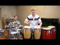 Conga and Drum Solo by Paul and Christopher W. French