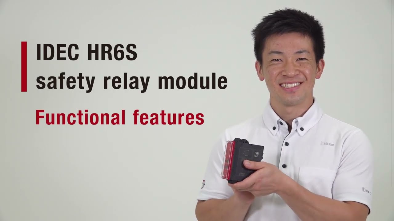 HR6S Safety Relay Module Functional features