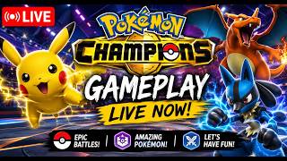 🔴 LIVE | Pokémon Champions Gameplay & Battles! 🎮🔥