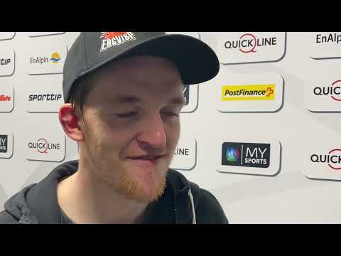 Interview mit Stefan Spinell zum Spiel EHC Visp - HC Sierre (3:0)