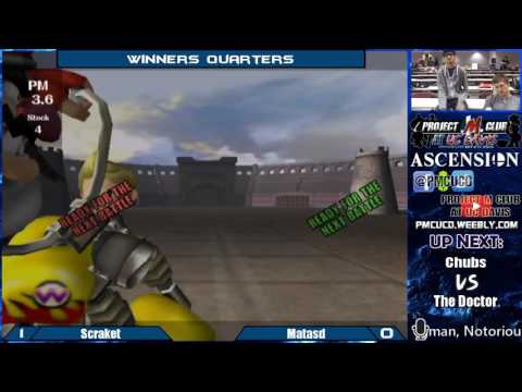 "Ascension 5/7/16" - Scraket (Lucas) v. Matasd (Wario) - Winners Quarters