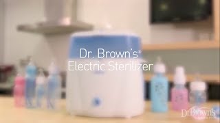 Dr.Brown's Electric Sterilizer -Sterilize baby bottles quickly and easily!