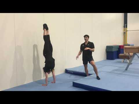 Adults gymnastics - Press to handstand thumbnail