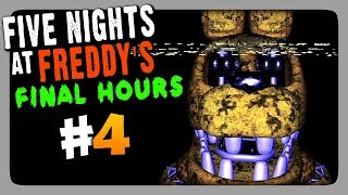Five Nights at Freddys: Final Hours Прохождение #4 ✅ НОЧИ 5 + EXTRA