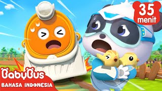 Download lagu Tim Penyelamat Super Menyimpan Ayam Kecil | Panda Super | Lagu Anak-anak | BabyBus Bahasa Indonesia mp3
