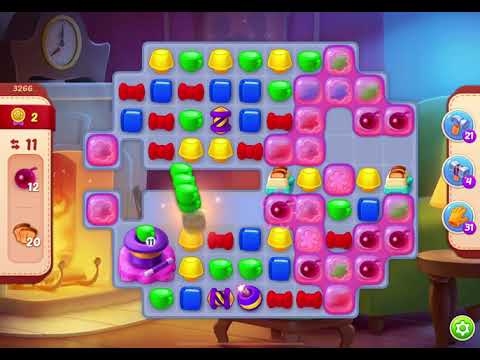 HomeScapes Level 3266 no boosters (17 moves)