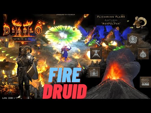Armageddon Fire Druide Patch 2.4 - Davor fürchtet sich sogar Bruce Willis! - Diablo 2 Resurrected