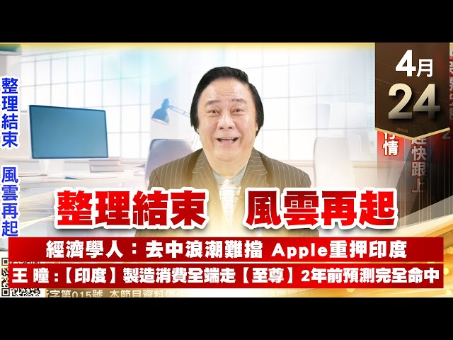 【王者至尊】王曈 0424《【整理結束 風雲再起】》保勝光學2，準備發動，趕快跟上，再賺一波行情｜【光學王+元宇宙王+安控王+IC設計王】加入line@ king5588