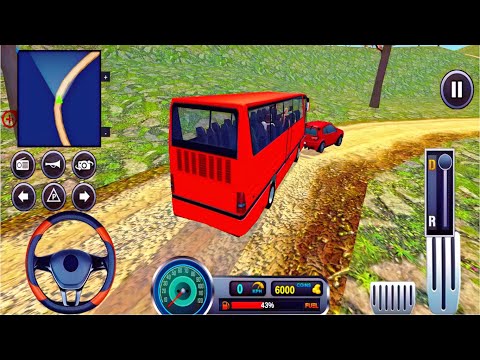 Uphill Offroad Bus Driving Simulator - Bus Games  Android Gameplay