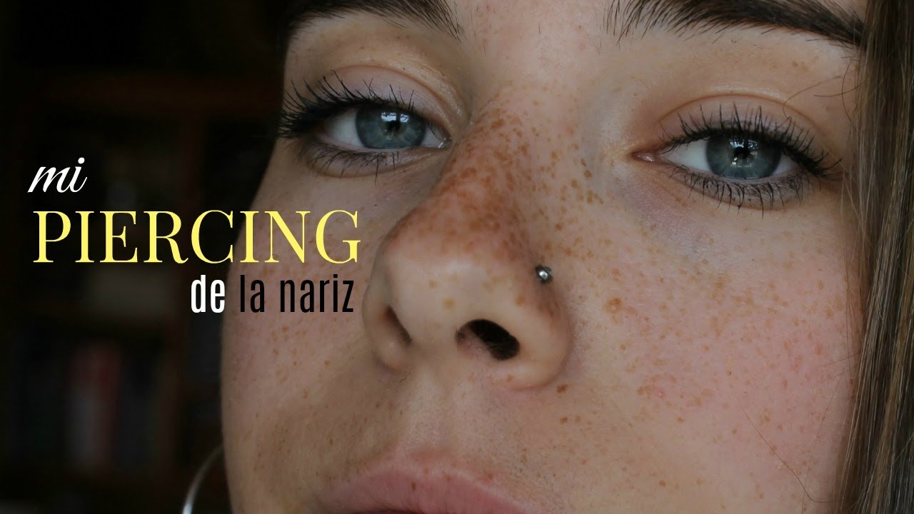 MI PIERCING DE LA NARIZ